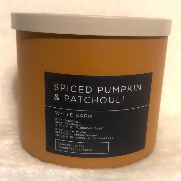 Bath & Body Works Other - Bath and Body Works SPICED PUMPKIN 🎃 & PATCHOULI 3 Wick Candle